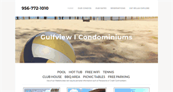 Desktop Screenshot of gulfviewonecondos.com
